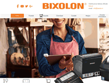 Tablet Screenshot of bixolon.it